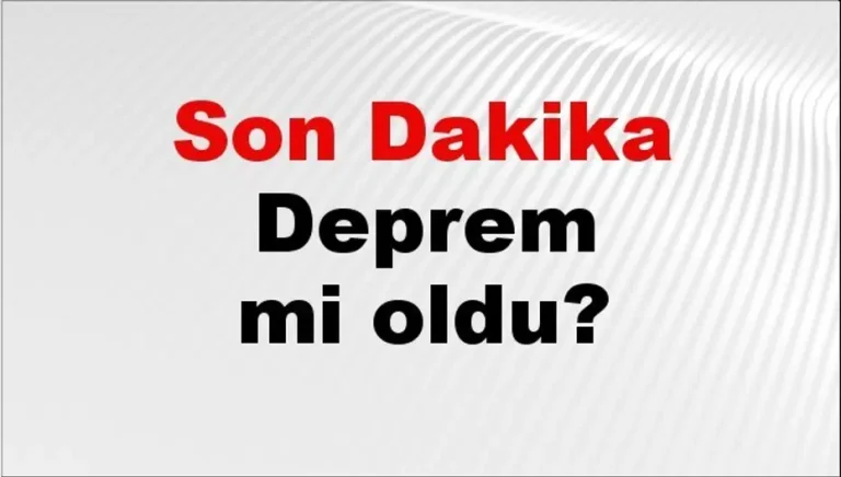 Türkiye genelinde 16 Ağustos depremleri birçok ilde paniğe neden oldu