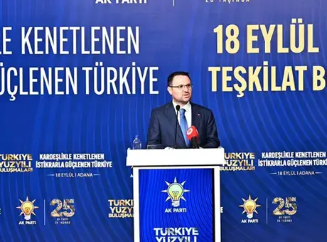 Adalet Bakanı Gürlek, Adana’da Türkiye Yüzyılı Vizyonunu Açıkladı