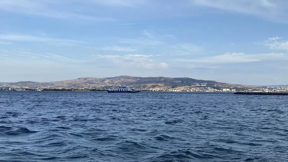 Gökçeada’ya planlanan feribot seferleri fırtına nedeniyle iptal oldu