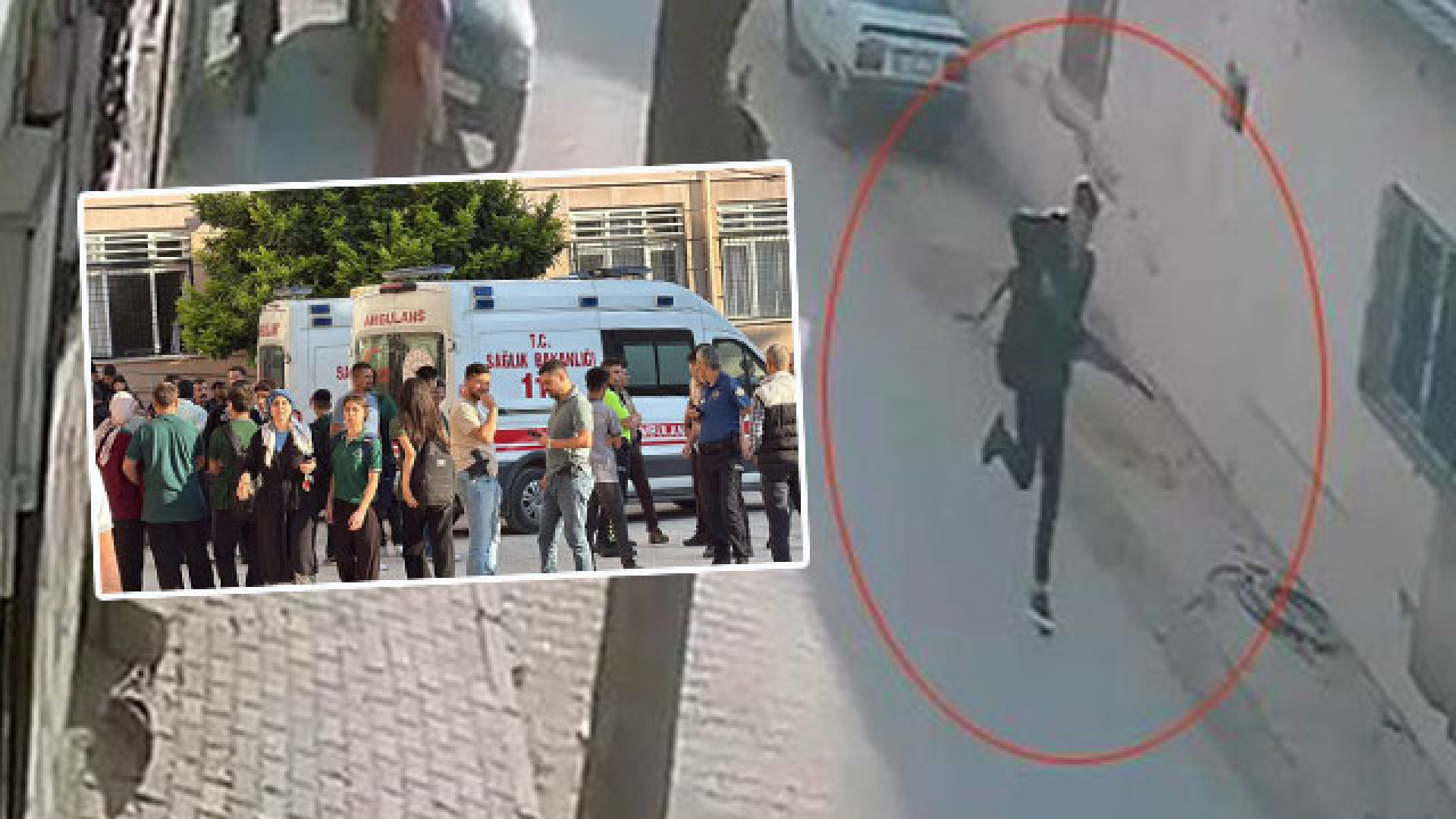 Manisa’da lise önünde silahlı saldırı dehşeti 11 kişi yaralandı