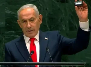 Netanyahu’nun BM Genel Kurulu’ndaki konuşması dünyada infial yarattı