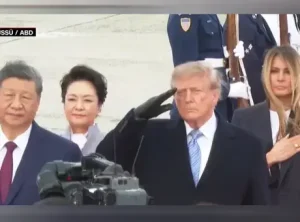 Trump, Çin Lideri Şi Cinping’i Washington’da Askeri Törenle Karşıladı