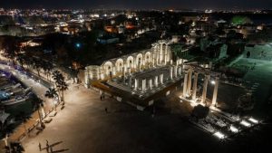 Antalya’nın antik kentleri gece ziyaretiyle tarihin derinliklerini aydınlatıyor