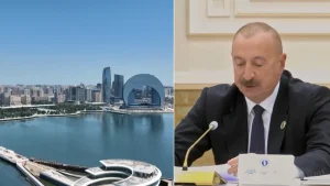 Azerbaycan Cumhurbaşkanı Aliyev, Hazar Denizi’nde Su Seviyesi Düşüşüne Dikkat Çekti