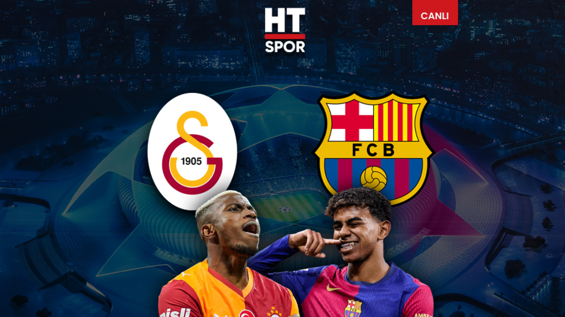 Galatasaray UEFA Şampiyonlar Ligi’nde Barcelona Karşısında İlk Galibiyet Peşinde