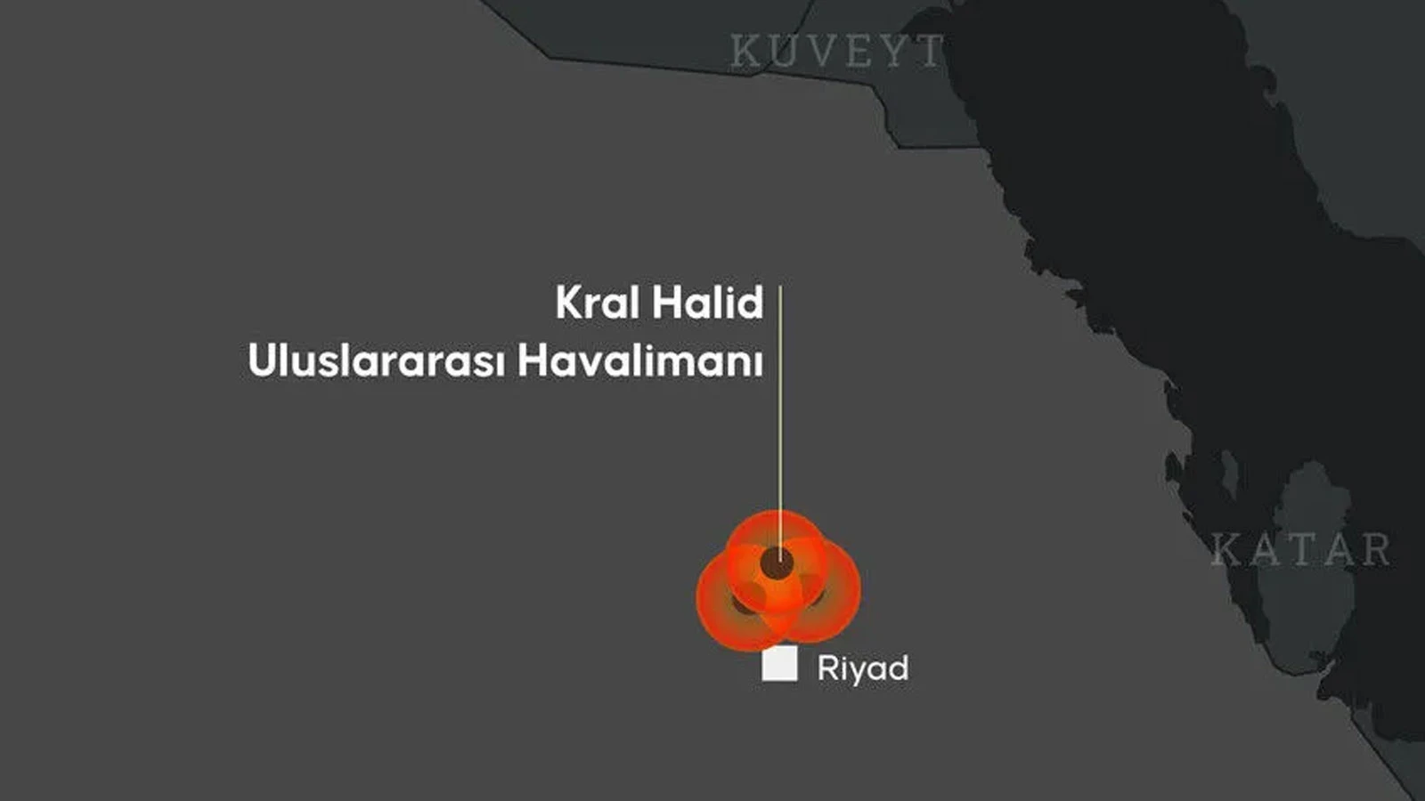 Riyad Kral Halid Havalimanı’nda yolcu salonunda yangın çıkaran saldırı paniğe yol açtı